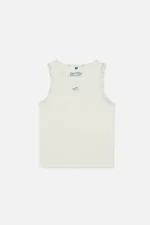 Animal Ecru Waffle SCFF Tank Top