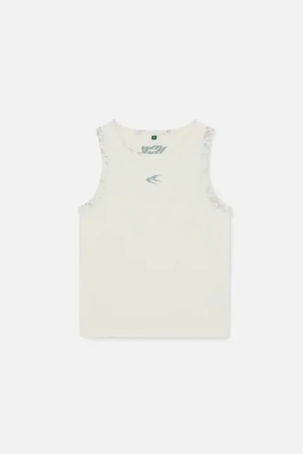 Animal Ecru Waffle SCFF Tank Top