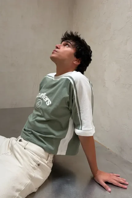 Effortless Green T Shirt (1)