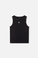 Studded Black Tank Top (3)