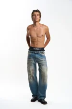 Bani Washed Blue Pants (2)