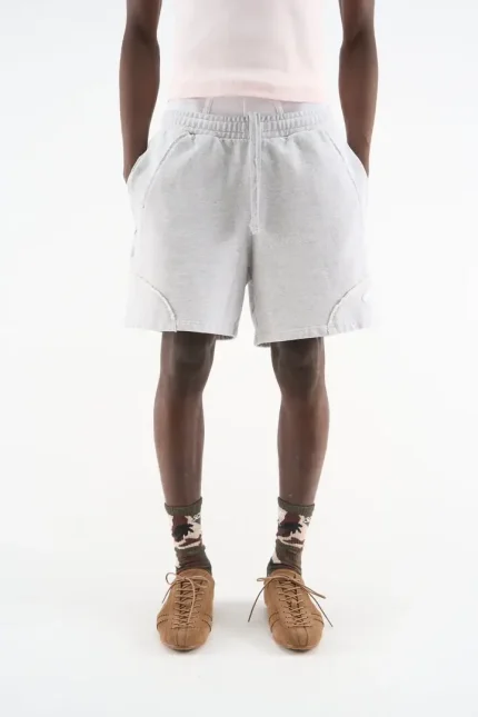 Couture Sport Grey Melange Shorts (1)
