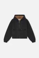 Denim Dark Work Jacket