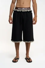 Leo Black Jorts (1)