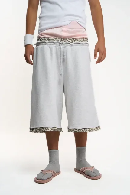 Leo Light Grey Jorts (1)