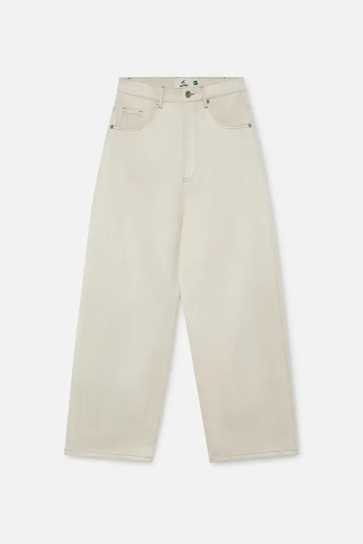Pantaloni Jumbo in camoscio grigio Pantaloni Jumbo in camoscio grigio