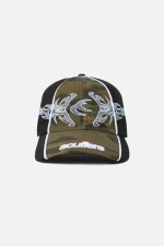 Peach Green Cap