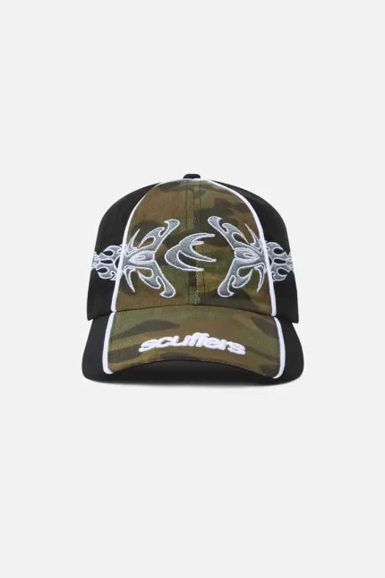 Peach Green Cap