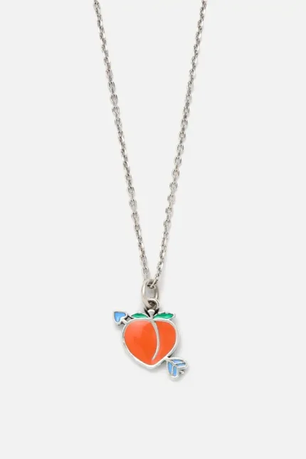 Peach Orange Necklace
