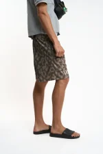 Withlove Leopard Mesh Shorts (3)